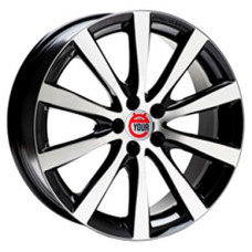Литой диск Ё-wheels E13 6.5R16 5x108 DIA63.4 ET50 BKF